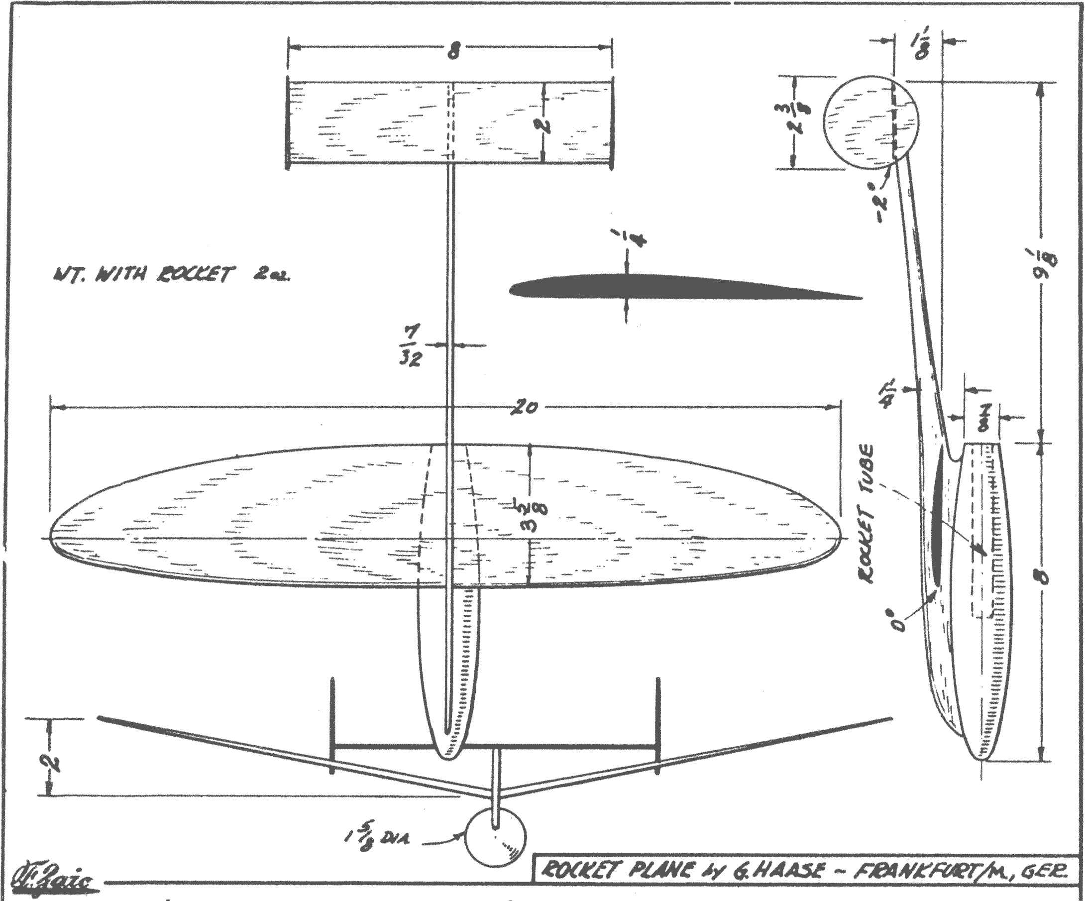 Woodwork Wood Glider Plan Planes PDF Plans