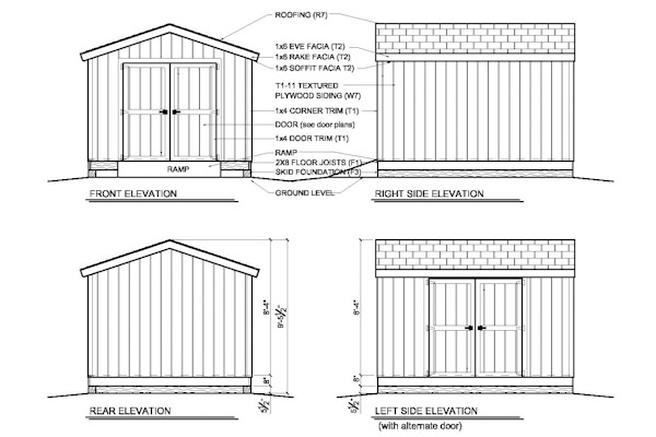 10x14 shed plans free ~ Nomis