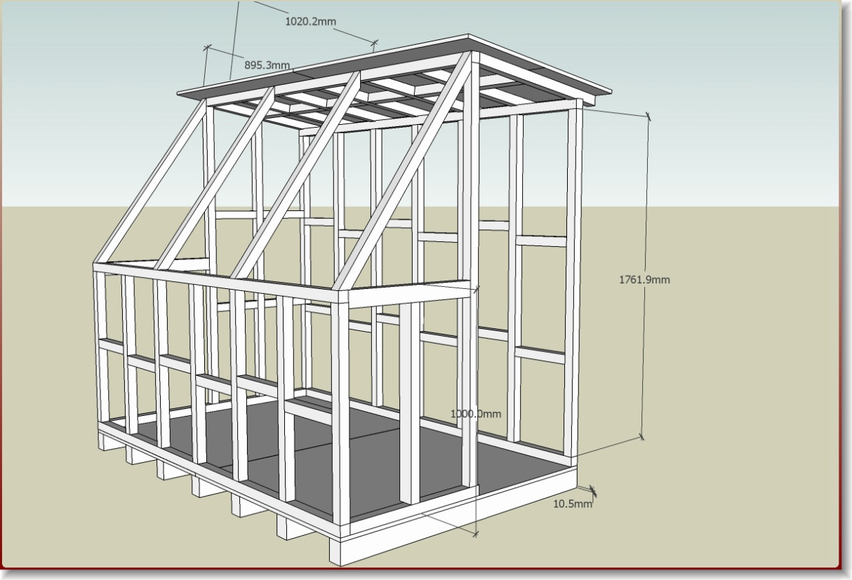 Storage Building: How to build a 8x10 wood shed