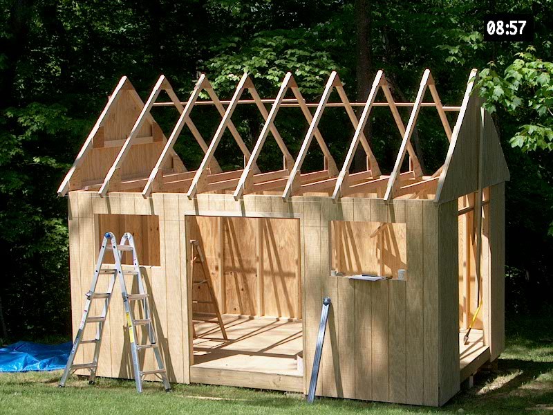 wooden shed plans do it yourself