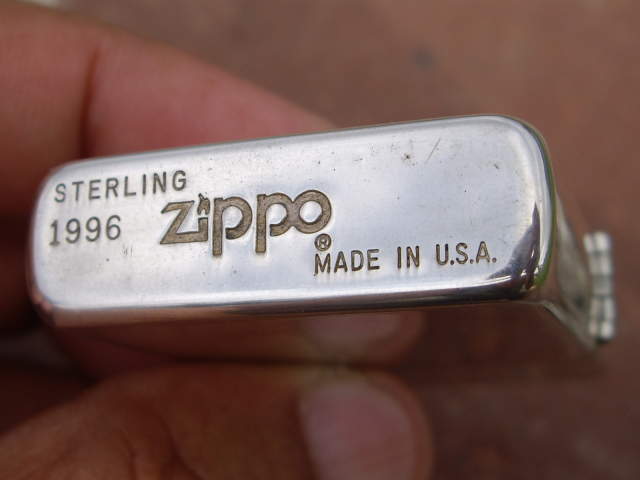 ZIPPOコレクション （17） STERLING SILVER 1996 | 行列拒否のラーメン日記