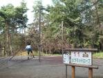 武蔵丘陵森林公園アスレチック　ピラミッドロープ