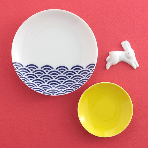 かわいい縁起物豆皿「馬場商店 日本のいわれ 箸置き小皿セット」