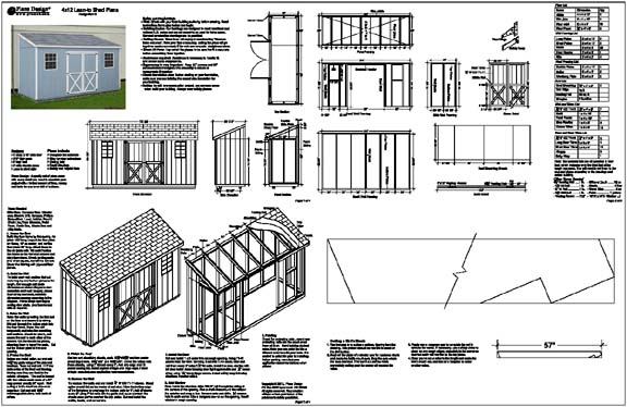 build shed slant roof shed plans how to build diy