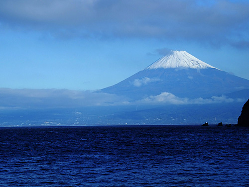 富士山顔出し