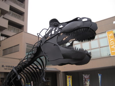 篠ノ井の恐竜モニュメント