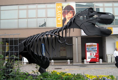 篠ノ井の恐竜モニュメント