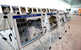 企画展　語り継ぐ大和川大水害の記憶「３０年前のあの日」、展示の様子