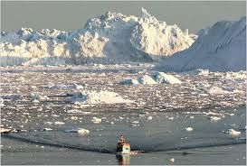 global warming iceberg melt