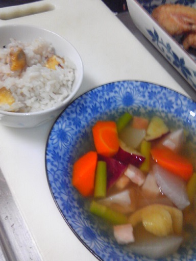 野菜たくさんスープ (1)