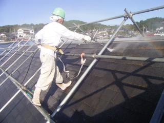 ｔさん屋根高圧洗浄