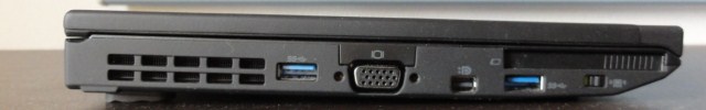 ThinkPad X230 左側面