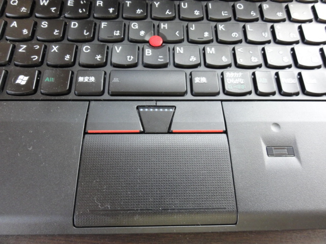 ThinkPad X230 トラックポインタ・タッチパッド