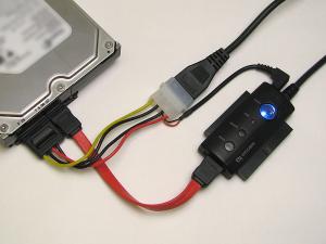 EG-SATA56 シリアルATA ATAPI(IDE) USB 変換ケーブル