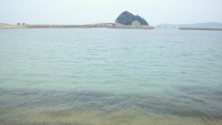 高島の海