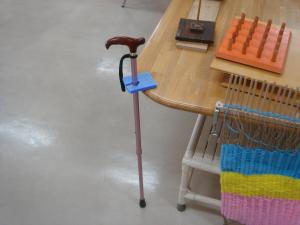 杖置き | 熊本県身体障がい者能力開発センター