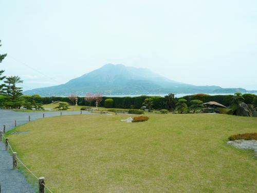 Sakurajima view from Sengan_en