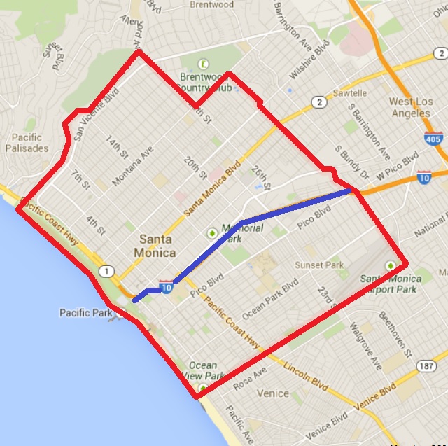 Santa Monica Map 1