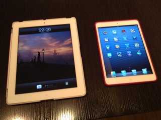iPad2とiPad mini