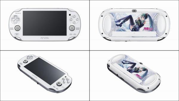 PS Vita新色「クリスタル・ホワイト」登場！「PS Vita 初音ミク Limited Edition」の発売も決定！