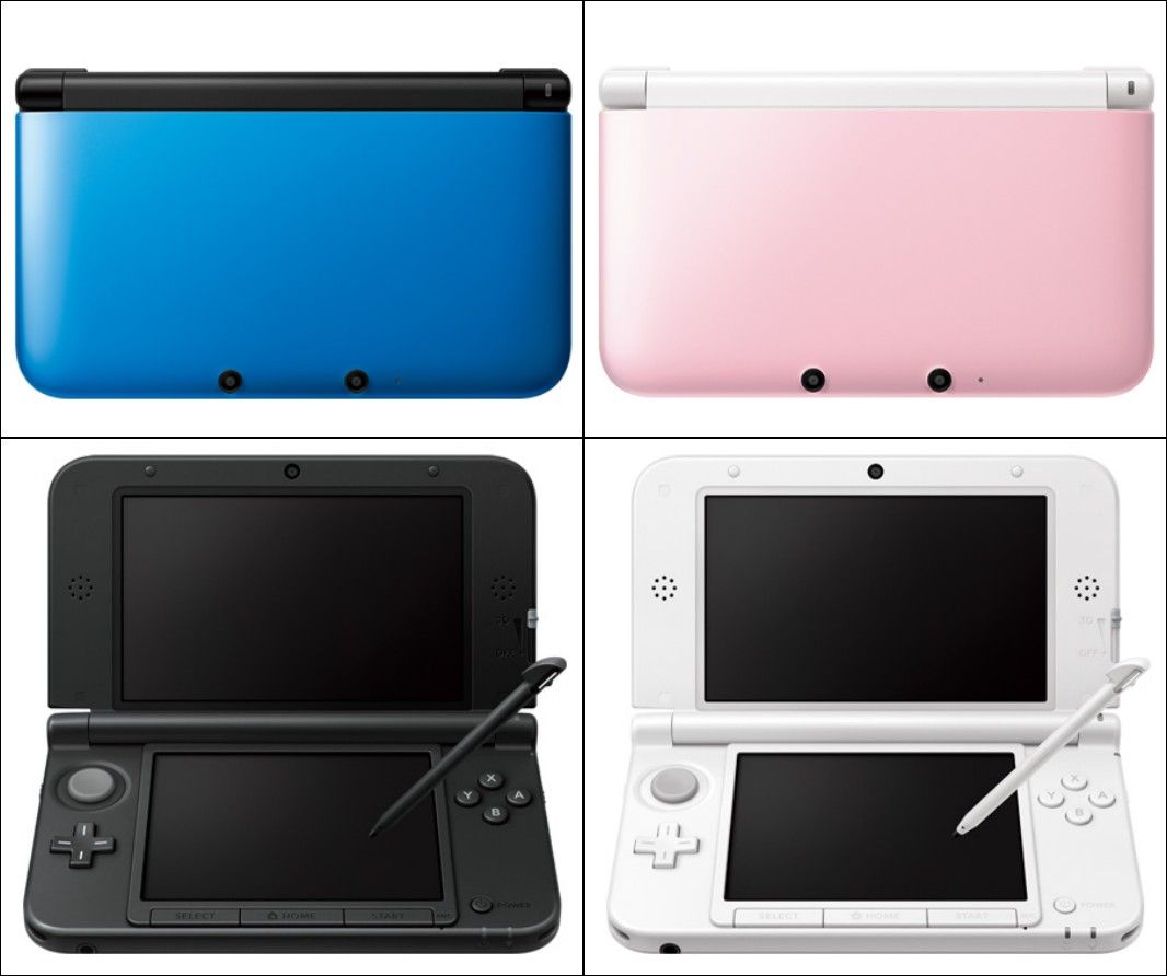 【3DS】ニンテンドー3DS LLに新色「ブルー×ブラック」と「ピンク×ホワイト」が登場！ 【 カタコト日記～日々の徒然～