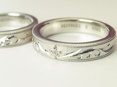 フルール・ド・リス　結婚指輪
