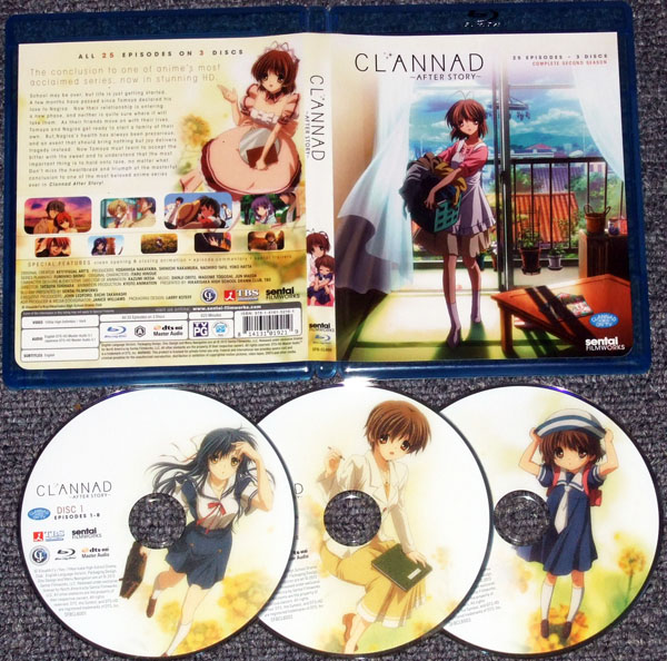 北米版「CLANNAD AFTER STORY」Blu-ray版 | 物もの日記