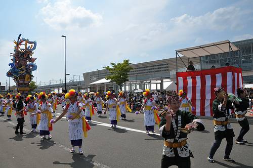 aomori 10 cities big festival in shin-aomori stn., 240915 7-23-s