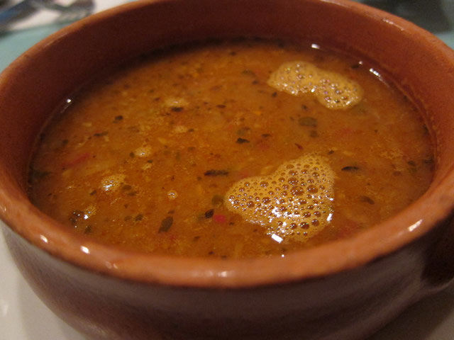 レンズ豆スープ