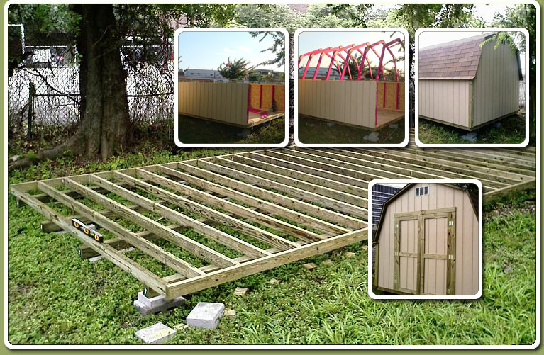 10 x 12 storage shed plans how to build diy by