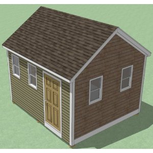 12x14 shed plans how to build diy by