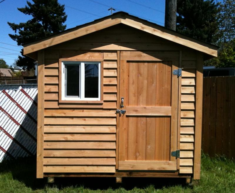 8x6 Shed Plans How to Build DIY by ...