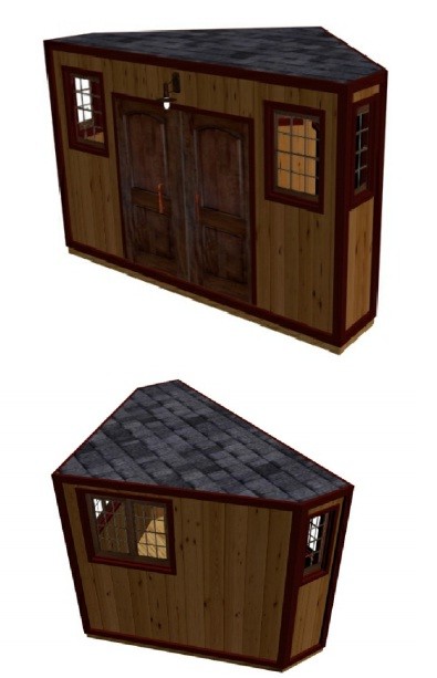 shed plans - 10x10 gable shed - construct101