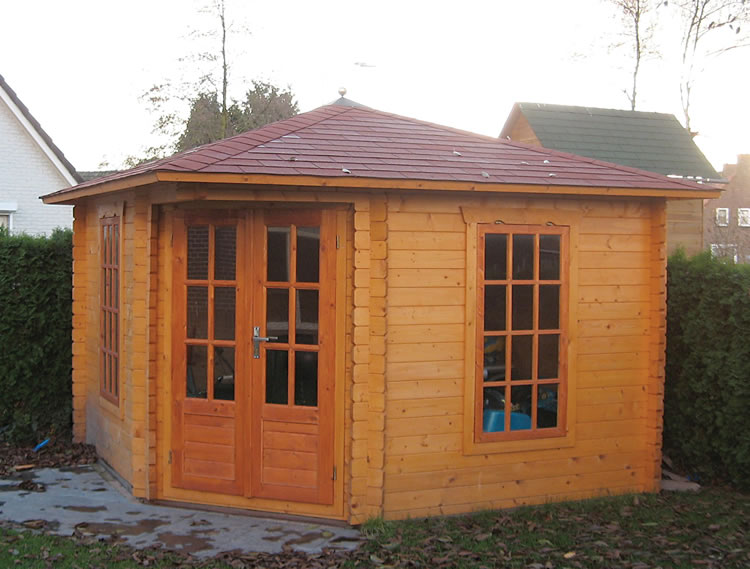 Corner Shed Plans How to Build DIY by ...