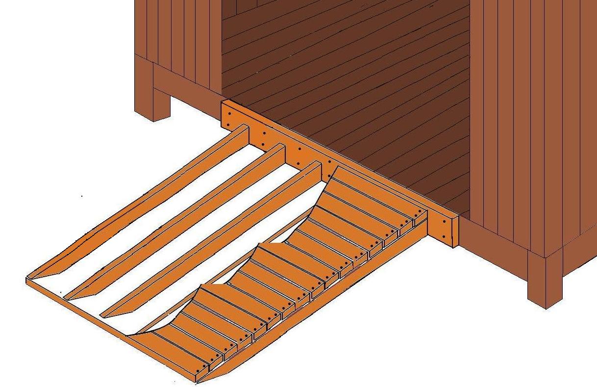 Shed Ramp Plans How to Build DIY by 