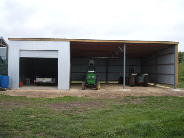 Implement shed designs