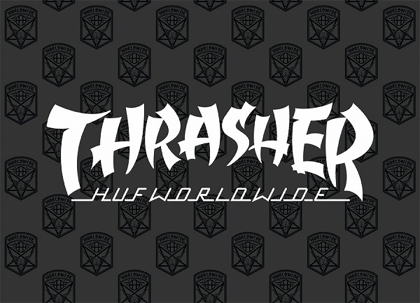 Huf X Thrasher Stoops Asia Tour Stay Gold
